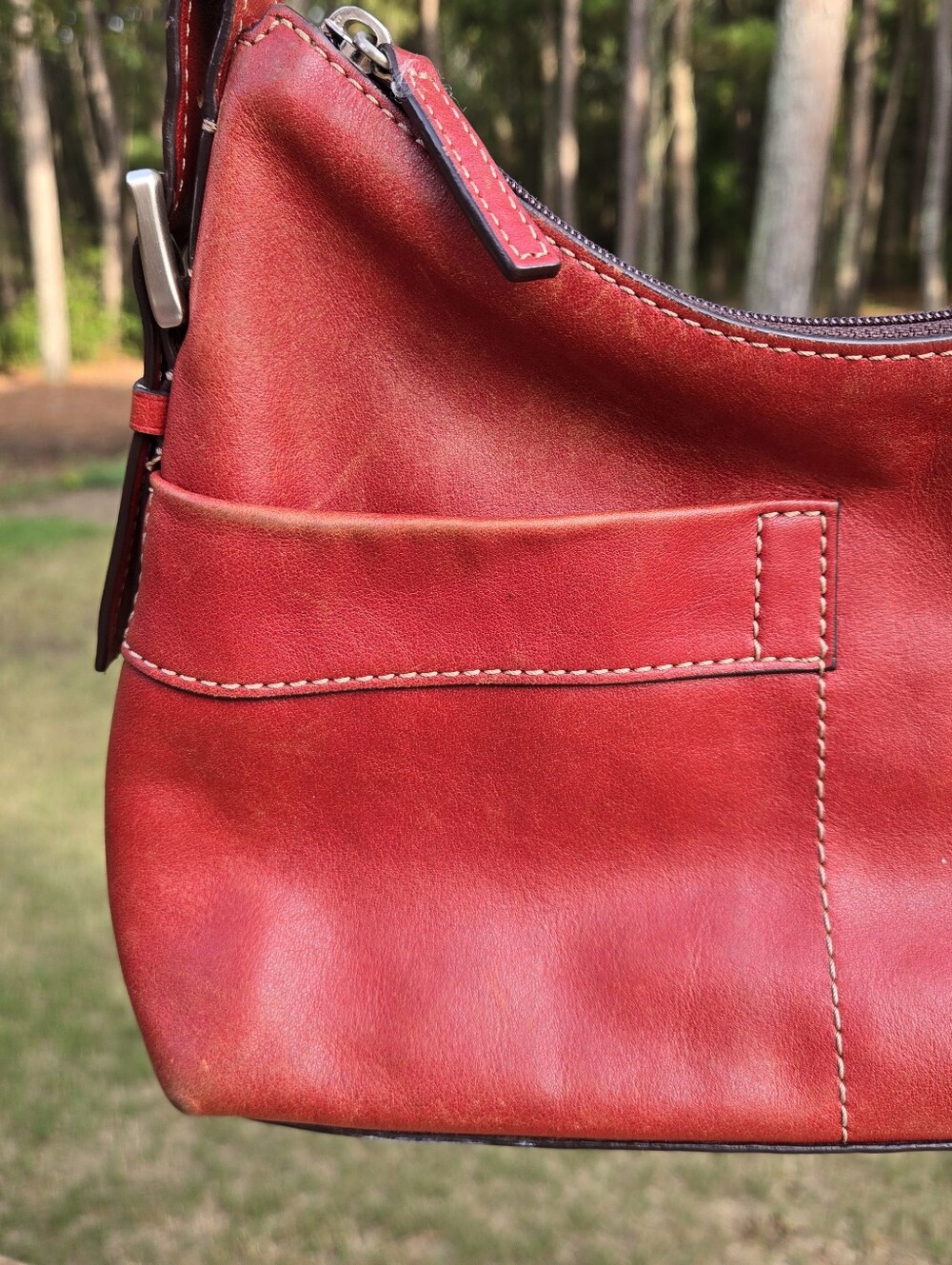 Fossil Leather Emily Shoulder Bag - Picture 11 of 16